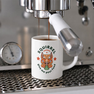 Taza De Café Camiseta gráfica de ardilla de dibujos animados lo