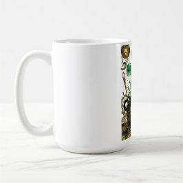 Taza De Café Camiseta Gráfica de Caldero de Excusas Esmeralda