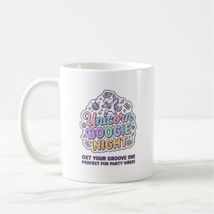 Taza De Café Camiseta gráfica de tipografía negrita noche de bo