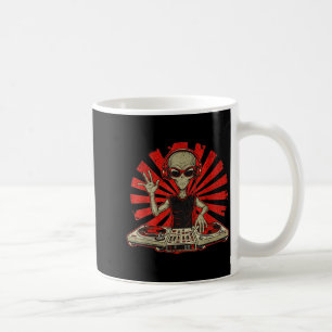 Taza De Café Camiseta Gráfica Divertida de Dj Amante de la Músi