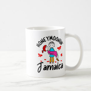 Taza De Café Camiseta Honeymoonin 'parejas de luna de miel novi