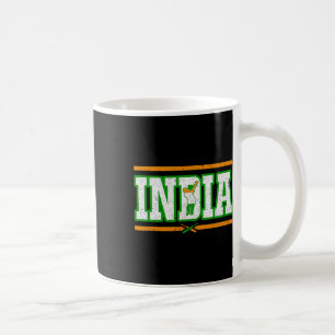 Taza De Café Camiseta India Cricket Camiseta de cricket de la s