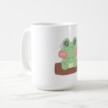 Camiseta infantil de rana llorando adorable | Uva