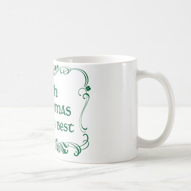 Taza De Café Camiseta irlandesa de la abuela (Derecha)