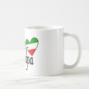 Taza De Café Camiseta italiana del abuelo
