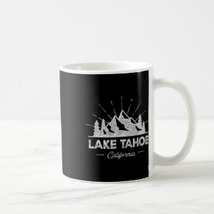 Taza De Café Camiseta Lake Tahoe California Ca Vintage Senderis