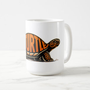 Taza De Café Camiseta Le Turtle Tortoise