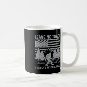 Taza De Café Camiseta Leave No Trace America Parques Nacionales