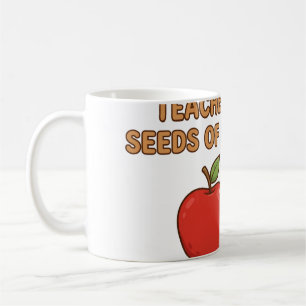 Taza De Café Camiseta Maestros Siembran Semillas de Conocimient