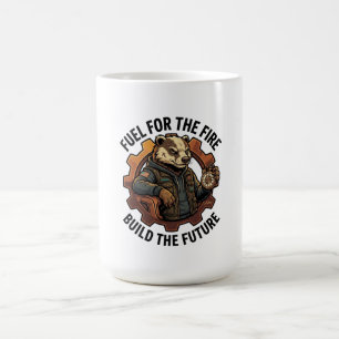 Taza De Café Camiseta Manga Larga Fuel For The Fire