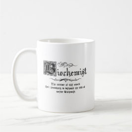 Taza De Café Camiseta Medieval Master Biochemist