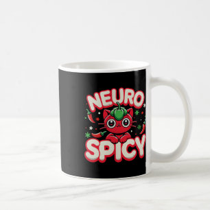 Taza De Café Camiseta Neurospicy - Neurodivergente Adhd Asd Aut