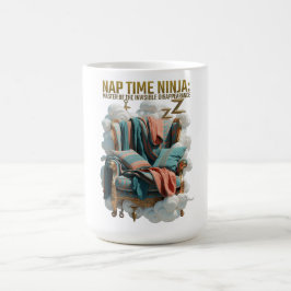 Taza De Café Camiseta Ninja Hora de la Siesta