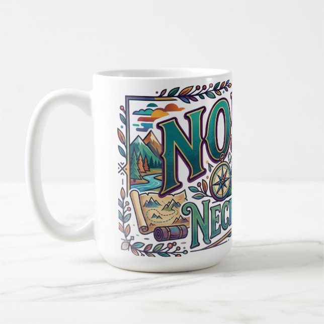 Taza De Café Camiseta Nomad Necessities (Izquierda)