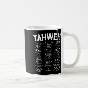 Taza De Café Camiseta Nombres Hebreos Dios Hebreo Jesús