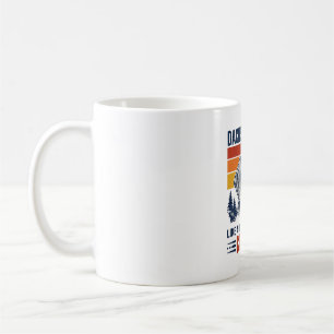Taza De Café Camiseta Papá Dachshund Como un Papá Normal Pero M