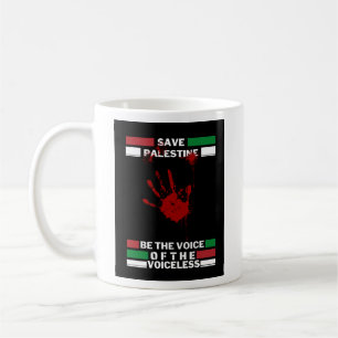 Taza De Café Camiseta para hombres de Palestina   Palestina Lib