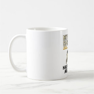 Taza De Café Camiseta Pastor Alemán Grabado Divertido Vintage P