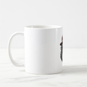 Taza De Café Camiseta Patriótica con Grabado Vintage de Gorila