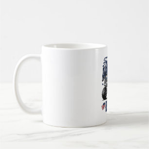 Taza De Café Camiseta Patriótica Vintage Camión Monstruo Niño A