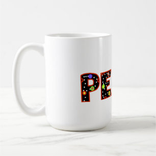 Taza De Café Camiseta PEACE