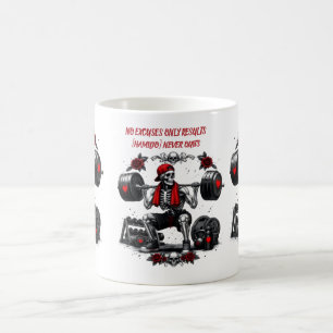 Taza De Café Camiseta Personalizada Sin Excusas Solo Resultados