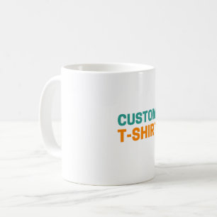 Taza De Café Camiseta personalizado - Diseño personalizado, úni