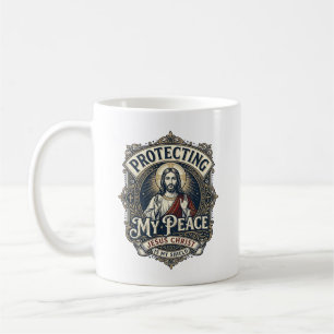 Taza De Café Camiseta Respeto Propio Límites Jesús Basada En La