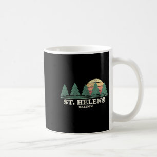Taza De Café Camiseta Retro de St. Helens O Vintage Throwback 7