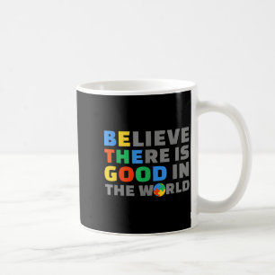 Taza De Café Camiseta Sé Bueno Conciencia del Autismo Mensaje P