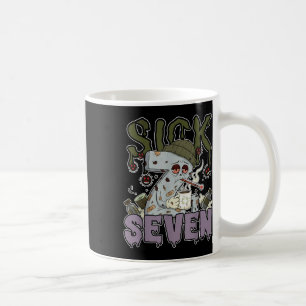 Taza De Café Camiseta Sick Seven Meme 67 Seis Siete Juego de Pa
