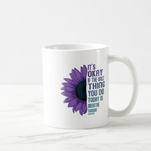 Taza De Café Camiseta sin mangas de concientización sobre la de
