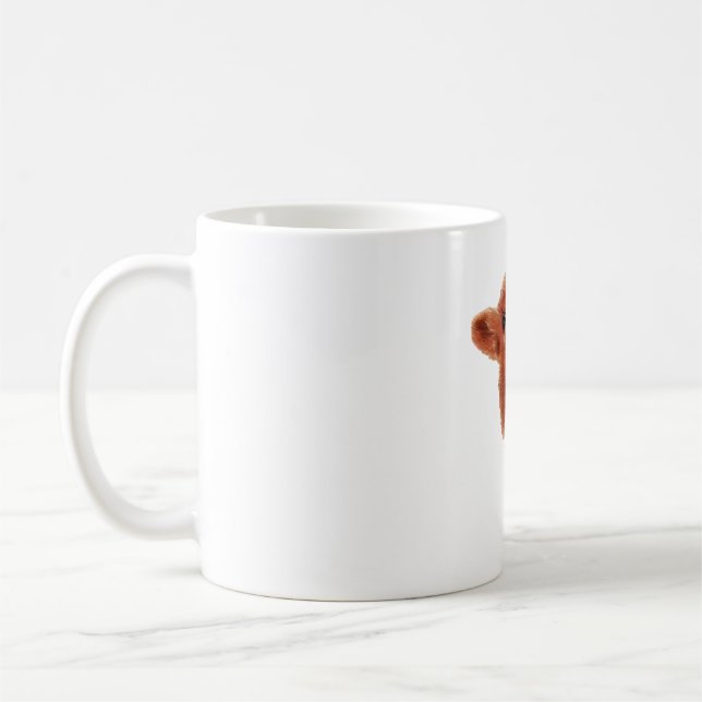 Taza De Café Camiseta sobredimensionada de vaca Highland (Izquierda)