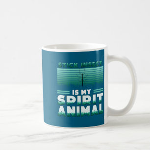 Taza De Café Camiseta Stick Insect Espíritu Animal Stick