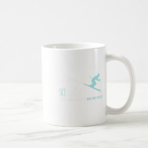 Taza De Café Camiseta Tío Esquí