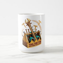 Taza De Café Camiseta Tool Time Titan, regalo divertido para pa