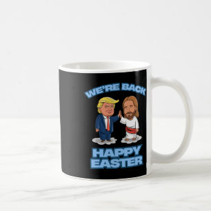 Taza De Café Camiseta Trump Pascua Jesús Trump Estamos Ck Diver