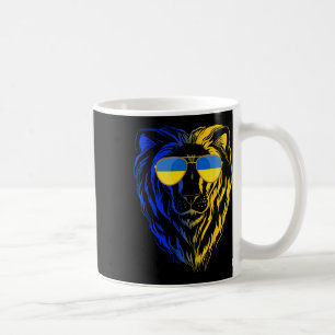 Taza De Café Camiseta Ucrania León Apoya Ucrania #nowar Mantent