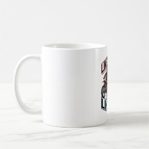 Taza De Café Camiseta Vector Vintage Motocross De Padre a Hijo
