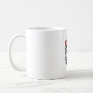 Taza De Café Camiseta vectorial de pato patriótico Relaja El Cu