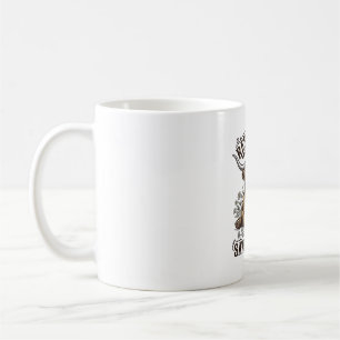 Taza De Café Camiseta Vintage Perezosa Vaca Highland Eficiente