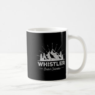 Taza De Café Camiseta Whistler Columbia Británica R de Esquí An
