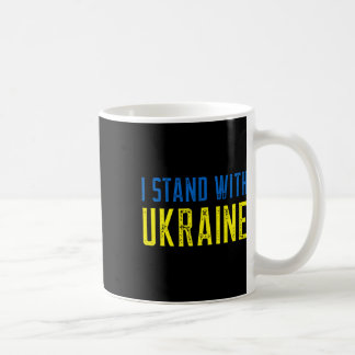 Taza De Café Camiseta Yo Apoyo a Ucrania Apoyo y Rezo Por Ukr
