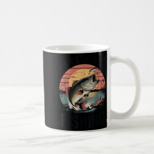 Taza De Café Camiseta Youth Me Gusta Más Pescar-chico Largemout