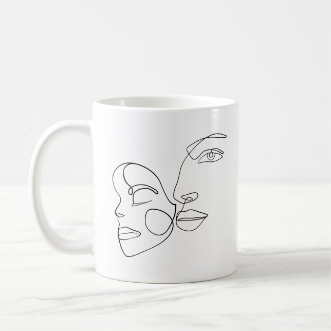Taza De Café Camisetas (Izquierda)