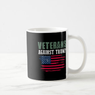 Taza De Café Camisetas Anti Trump - Veteranos Contra Donald Tru