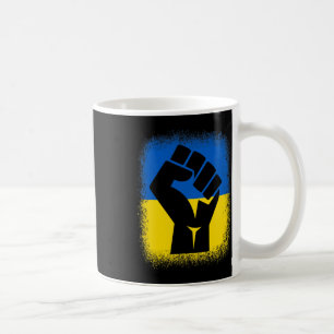 Taza De Café Camisetas Blanqueadas Puño Bandera Me Mantengo Con