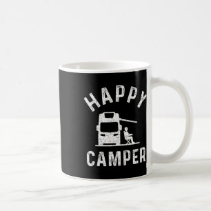 Taza De Café Camisetas de autocaravana Feliz campista 