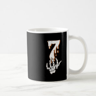 Taza De Café Camisetas de Halloween Número 7 Coincidentes 67 Me