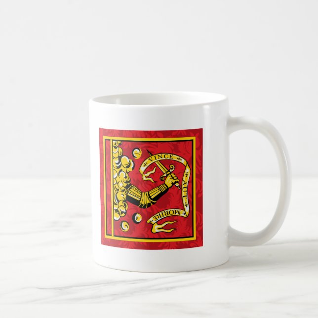 Taza De Café Camisetas de la bandera de Bedford (Derecha)